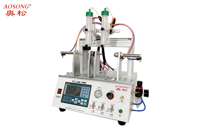 全自动螺纹涂胶机 双工位螺纹涂胶机 液氧胶螺纹涂胶机
